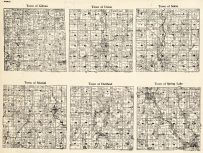 Pierce County - Gilman, Union, Salem, Martell, Hartland, Spring Lake, Wisconsin State Atlas 1930c